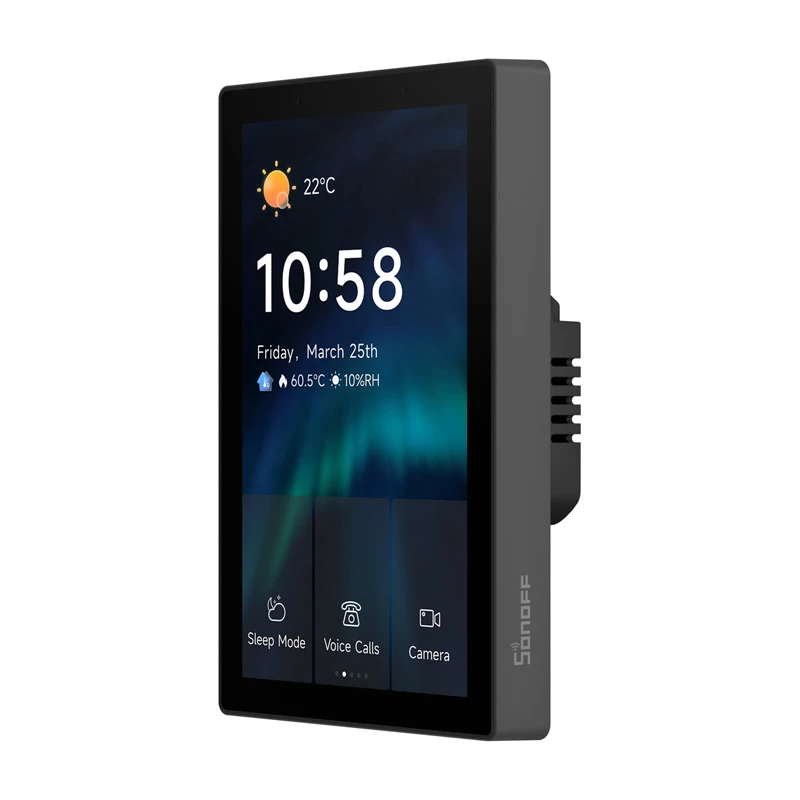 SONOFF NSPanel Pro 120 Smart Control Panel Matter WiFi/Bluetooth/ZigBee (schwarz)