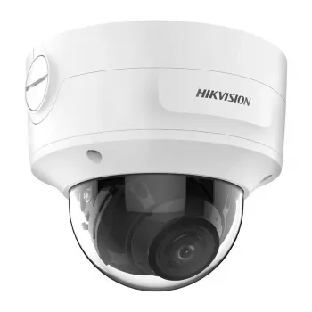 Dome IP-Überwachungskamera Hikvision DS-2CD3786G2-IZS 4K 3840×2160, 2,7–13,5 mm varifokal, Deckenmontage, innen/außen, weiß