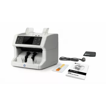 Banknotenzählmaschine Safescan 2850 Weiß LCD AC 110-240V