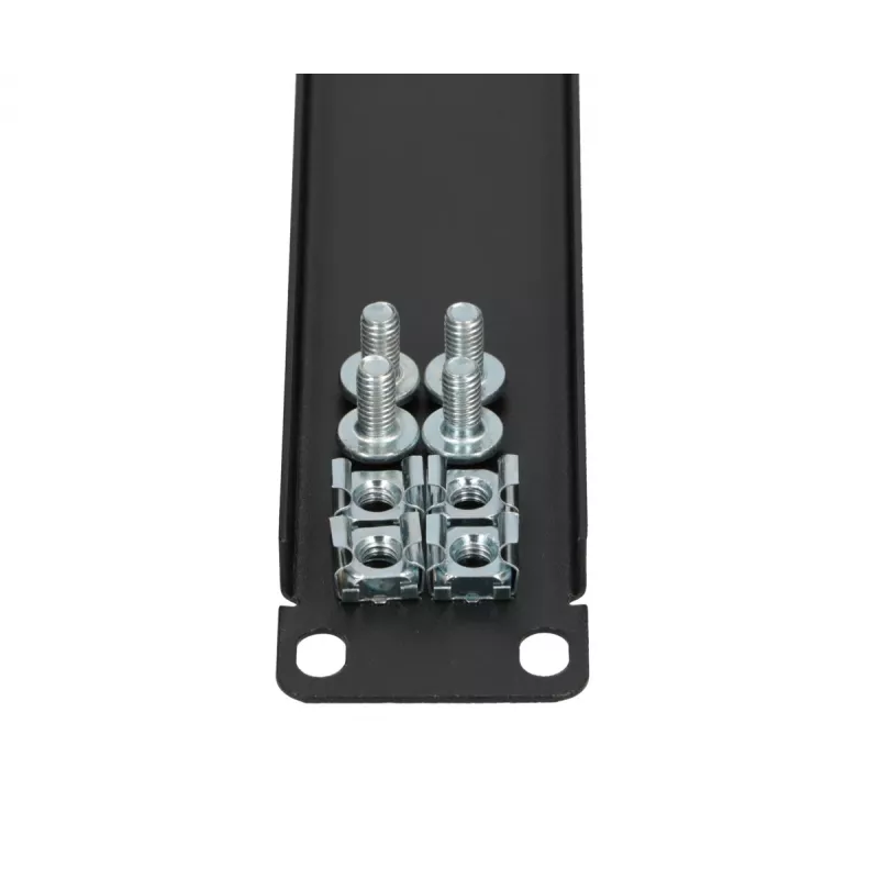 Rack-Blindblende Extralink Front Blank Panel 1U 19 Zoll Schwarz, Stahlgehäuse