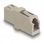 DeLOCK LWL-Kupplung LC Simplex Buchse auf LC Simplex Buchse OM1/OM2 beige