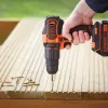 Black & Decker BDCHD18KB-QW Bohrer schlüssellos Schwarz, Orange