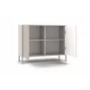 KAMARO 2D schlank Kommode, Kaschmirfarbe