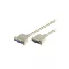 Wentronic Goobay Verbindungskabel D-SUB, Grau, 1,8 m - D-SUB/IEEE 1284-Stecker (25-polig) > D-SUB/IEEE 1284-Buchse (25-polig) (50541)