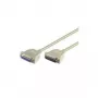Wentronic Goobay Verbindungskabel D-SUB, Grau, 1,8 m - D-SUB/IEEE 1284-Stecker (25-polig) > D-SUB/IEEE 1284-Buchse (25-polig) (50541)