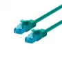 Netzwerk-Patchkabel LOGON Cat5e UTP, 30 m, Grün, RJ-45 auf RJ-45