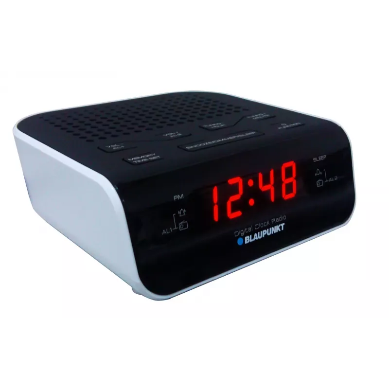 Blaupunkt CR5WH Radiowecker Schwarz, Weiß