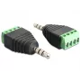 Kabeladapter DeLOCK 65453 3,5mm 4pin Schwarz Grün