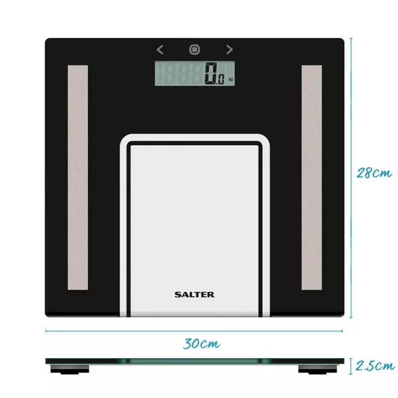 Elektronische Körperanalysewaage Salter 9128 BK3R
