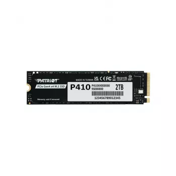 Solid State Drive PATRIOT P410 2 TB M.2 NVMe, 2000 GB, M.2 Formfaktor