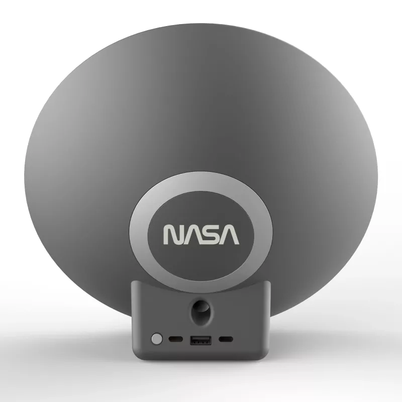 NASA SPC600 Bluetooth-Lautsprecher/Wecker/Kabelloses Ladegerät