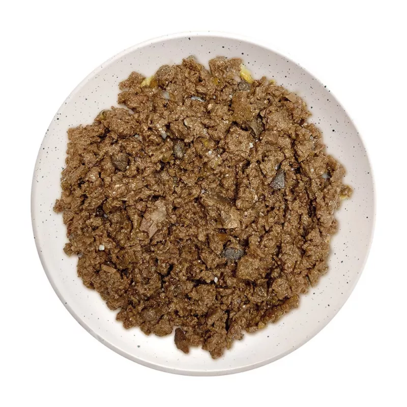 WIEJSKA ZAGRODA Monoprotein-Ziege - Nassfutter für Hunde - 500g
