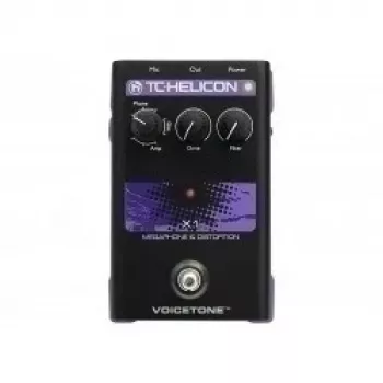 Vocal-Effektpedal TC-Helicon VoiceTone X1 — Megaphon- und Verzerrungs-Stimmeffekte
