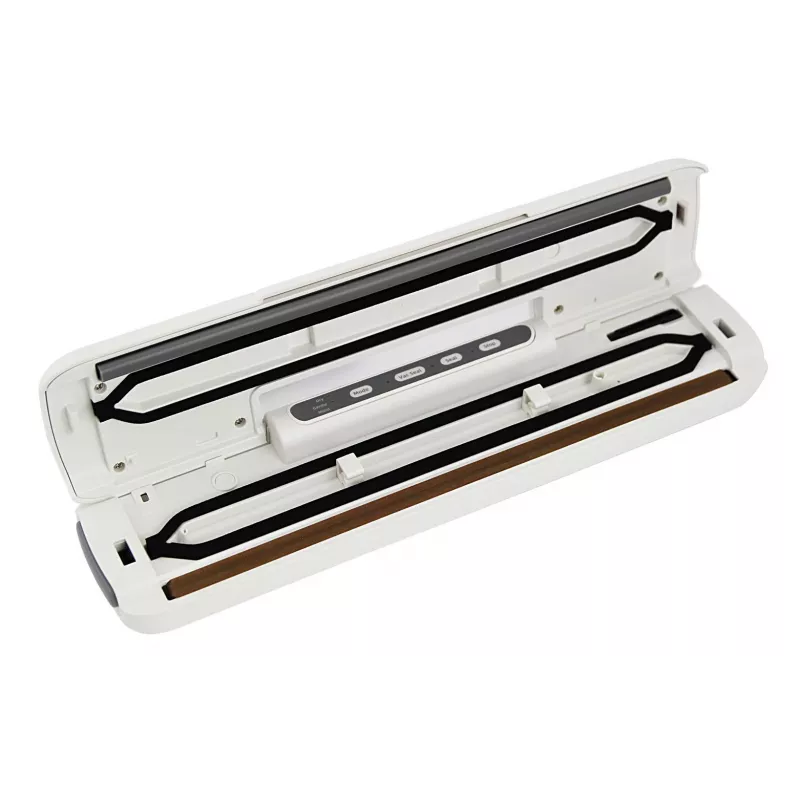 Tisch-Vakuumierer ESPERANZA EKV002 — kompaktes Kunststoffgehäuse, 30 cm Arbeitsbreite, 110 W, weiß