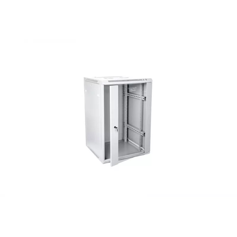 Digitus DN-W19 15U/600 Rackschrank Wandmontage Rack Hellgrau