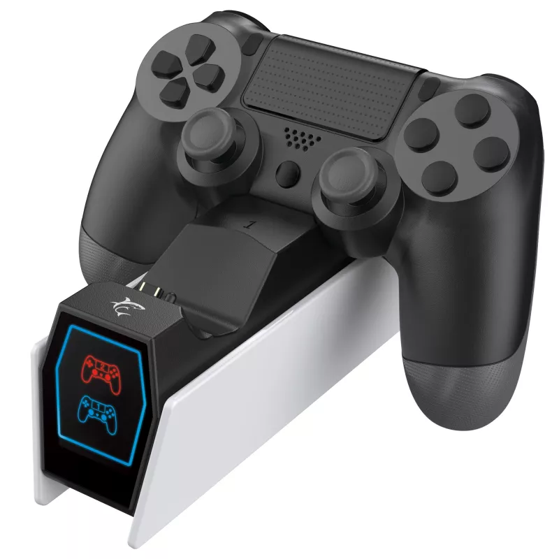 Ladestation White Shark PS4-0417 Dual-Ladestation für PS4-Controller