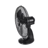 Mesko | Ventilator | MS 7308 | Tischventilator | Schwarz | Durchmesser 23 cm | Anzahl Geschwindigkeiten 2 | Oszillation | 30 W | Nein