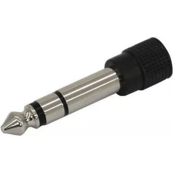 Omnitronic Audioadapter 6,35 mm Klinkenstecker auf 3,5 mm Klinkenbuchse Stereo 3022631Z