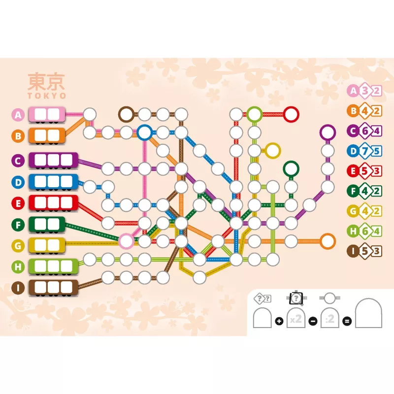 Voll verplant - Zusatzblock Japan, Brettspiel
