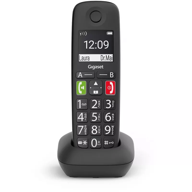 Gigaset Hearing Aid.DECT E290HX schwarz Zusatzgerät