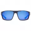 Multisportbrille UVEX sportstyle 233 P — Vollrand, Unisex, Marineblau, 28 g