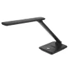 LED-Tischlampe MACLEAN MCE614B — dimmbar, klappbarer verstellbarer Arm, 9W, 3000K/4500K/6500K, schwarz