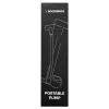 Rockbros 42310006001 Fahrrad-Handpumpe mit Manometer Schwarz