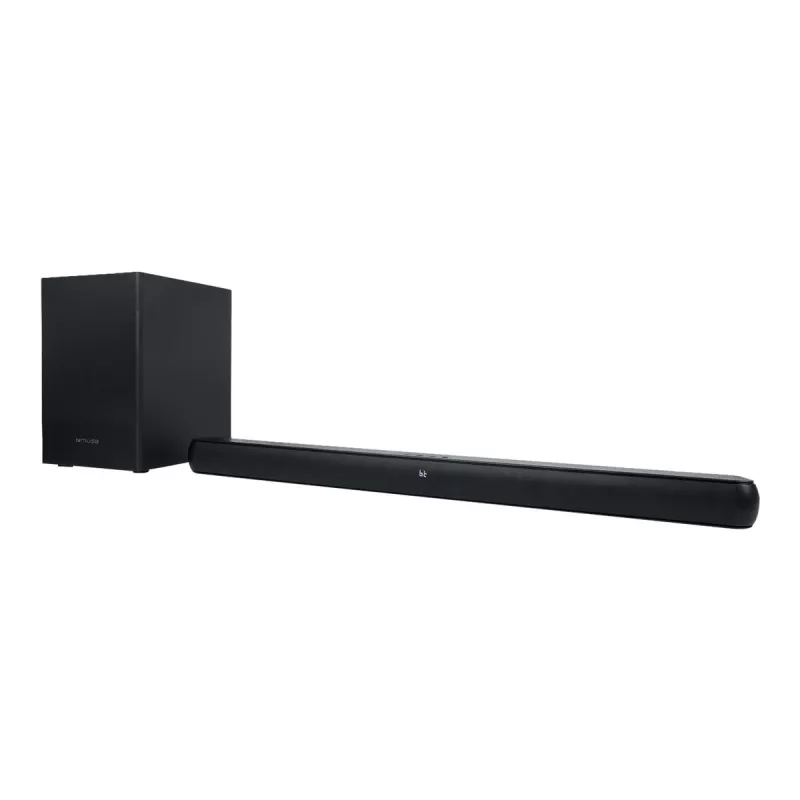 Soundbar Muse M-1520SBT — 50 W RMS, kabelgebunden & kabellos, schwarz, 660×60×59 mm