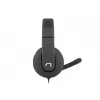 Kabelgebundenes binaurales Headset NATEC Rhea mit Bügelmikrofon, 3,5-mm-Anschlüsse, 2,2 m Kabel, 32 Ω Impedanz
