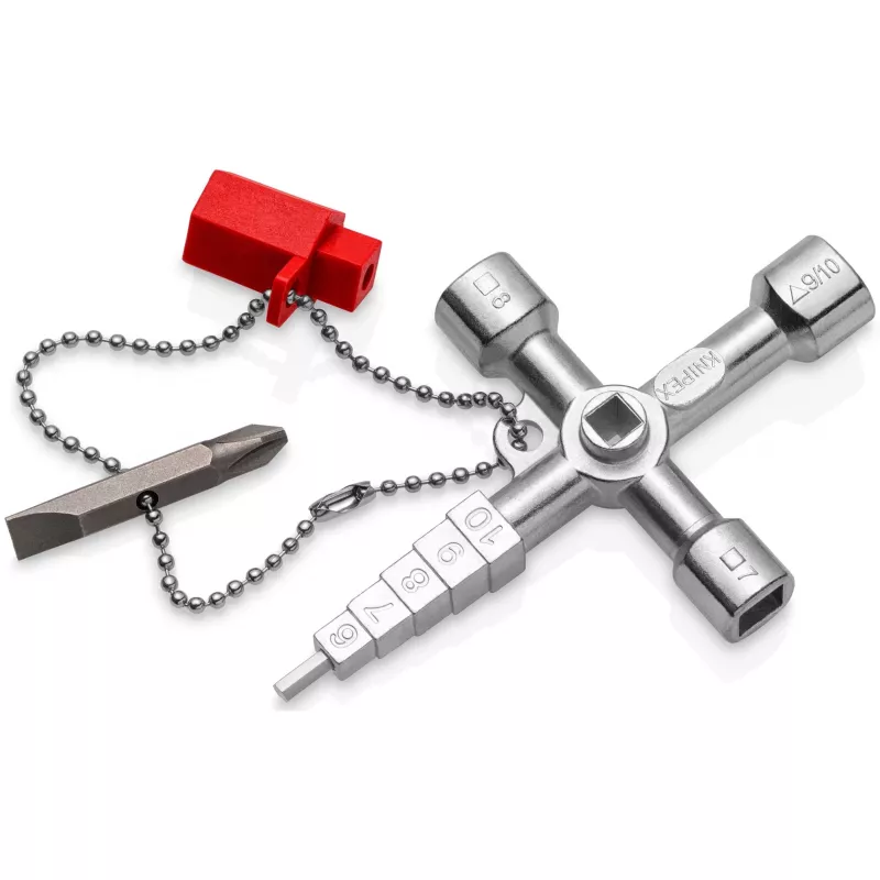 Knipex 00 11 04 Universalschlüssel für Schaltschränke