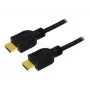 LogiLink HDMI-Verbindungskabel HDMI-A-Stecker, HDMI-A-Stecker 3,00 m schwarz CH0038 4K UHD HDMI-Kabel