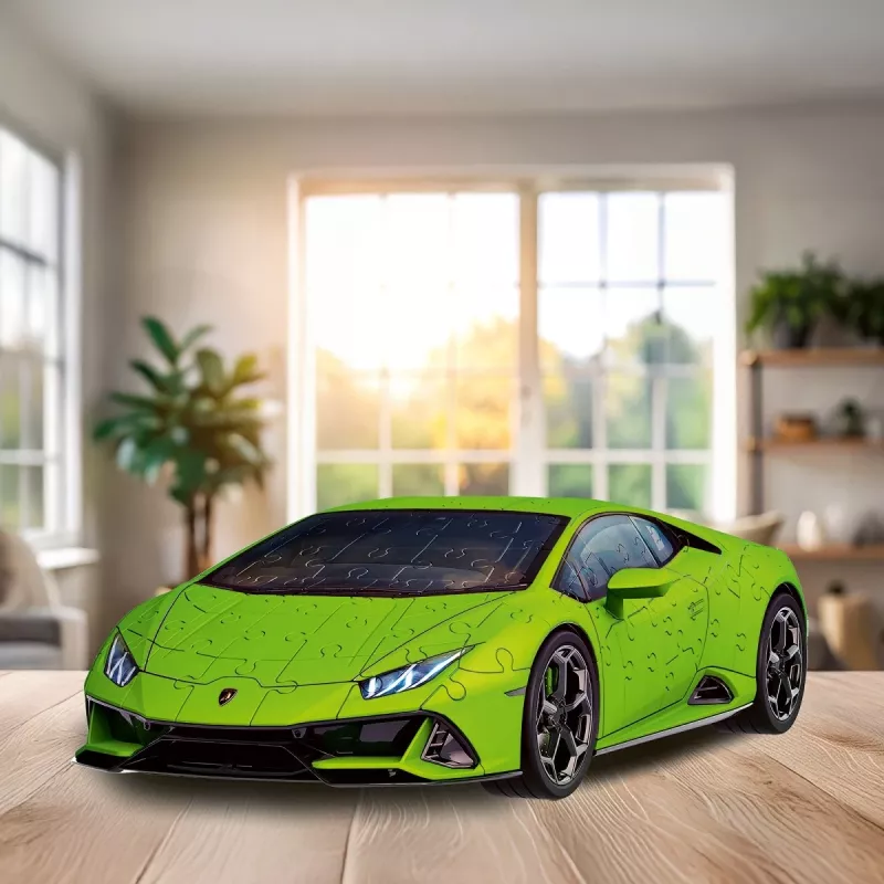 Puzzle 3D 158 Teile Lamborghini Huracan EVO grün
