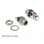 Kabelverbinder DeLOCK 89910 DC Schwarz Nickel
