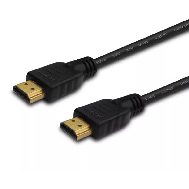 Savio CL-38 HDMI-Kabel 15 m HDMI Typ A (Standard) Schwarz