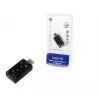 Externe USB-Soundkarte LOGILINK UA0078, 7.1-Kanal, USB-Schnittstelle, kompakt 124×194×34 mm, 80 g
