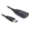 USB-Kabel DeLOCK 83089 USB 3.0 5m Schwarz