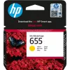 HP 655 Gelb Original Ink Advantage Tintenpatrone, Gelb, 1 Stück, 600 Seiten