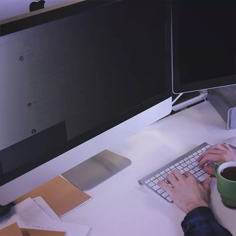 Qoltec GDPR Privacy Filter 23 | 16:9 | Eye Care | Panoramic