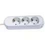 Power Extension Bachmann SMARTLINE 1.5m 3 AC Outlets Schwarz