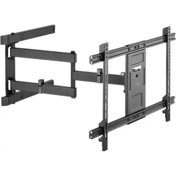 LogiLink - Wandhalterung für LCD-TV / Curved LCD-TV (Full-Motion) - Kunststoff, Stahl, Acrylnitril-Butadien-Styrol (ABS) - Schwarz - Bildschirmgröße: 94-203 cm (37-80 inch)