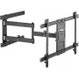 LogiLink - Wandhalterung für LCD-TV / Curved LCD-TV (Full-Motion) - Kunststoff, Stahl, Acrylnitril-Butadien-Styrol (ABS) - Schwarz - Bildschirmgröße: 94-203 cm (37-80 inch)