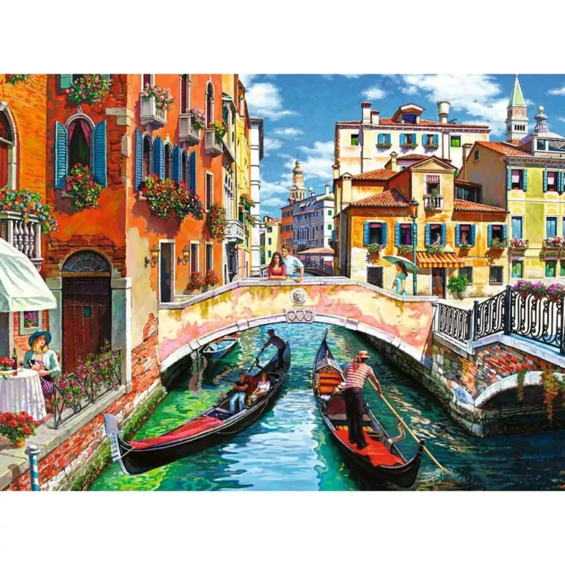 Puzzle Ravensburger 100 Teile Stadt 275×195 mm, Alter 9+