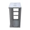 Wandrack Extralink 18U 600x450 Grau