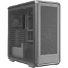 PC Midi Tower Cooler Master MasterFrame 600 Mesh Silber — unterstützt ATX/EATX, vorne 2×200mm, 2,5-Zoll/3,5-Zoll-Laufwerke