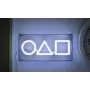Tisch- und Pendelleuchte Paladone LED Neon Light Squid Game Design PP13775SG