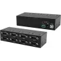 USB-zu-Seriell-Adapter mit 8 RS-232-Ports, Exsys EX-13078, FTDI-Chipsatz, Metallgehäuse