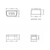 Buchsen-Schutzkappe VGA DeLOCK 60162