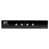 EATON TRIPPLITE 4-Port DisplayPort KVM Switch mit Audiokabeln und USB 3.0 SuperSpeed Hub (B004-DPUA4-K)