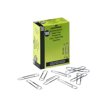 Büroklammer Durable 122425 Metall 100 Stück