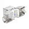 RJ45 Keystone-Modul Buchse Cat.6A werkzeugfrei 90° DELOCK 90800